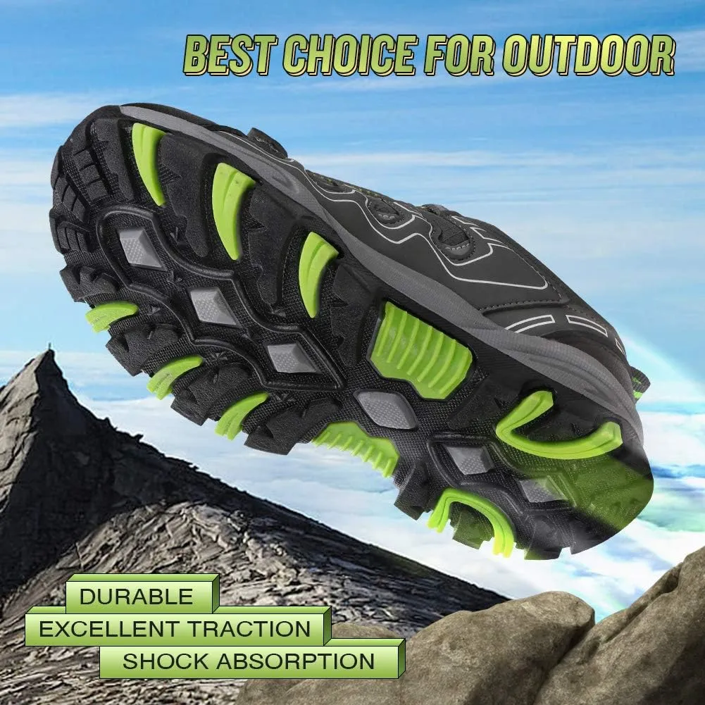 UOVO Boys Shoes Boys Tennis Running Sneakers Waterproof Hiking Shoes Kids Outdoor Fashion Sneakers Slip Resistant (Big/Little Boys)