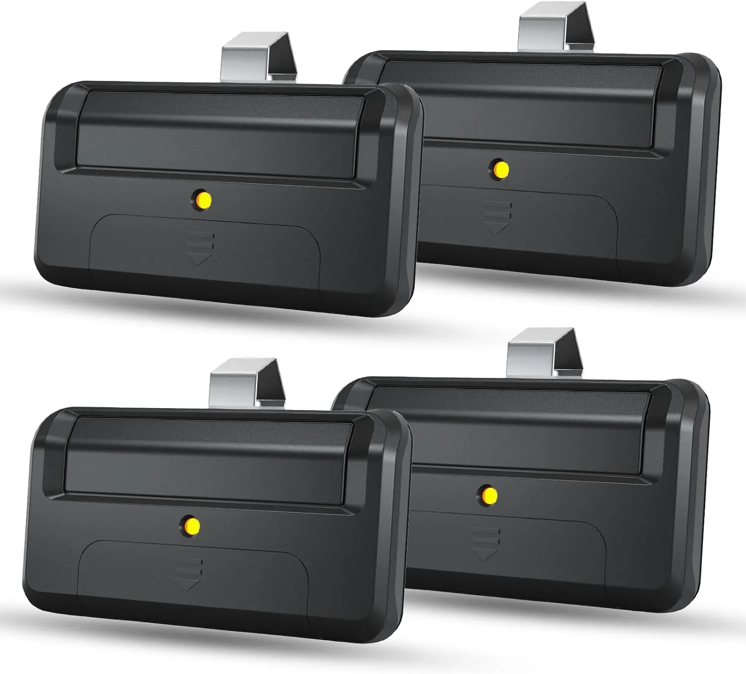 Upgrade 811LM Gate Opener Remote Replacement for Liftmaster 811LM Remote, Fit for Liftmaster 850LM 860LM STAR1000 Receiver Commercial Gate with Security  2.0 Technology, 12 DIP Switch, 4 Pack