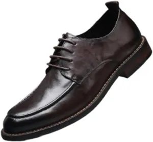 Versatile Casual Comfortable Business Shoes Classic Oxfords Lace Up Shoes for Men Formal Occasions