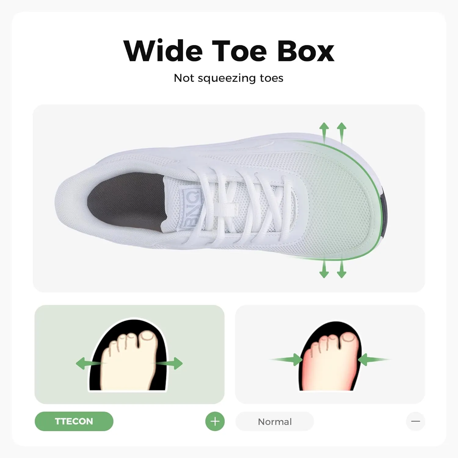 Wide Toe Box Womens Slip On Walking Shoes Extra Wide Width Sneaker for Foot Pain Relif Comfortable Air Tennis Running Shoes Size 6-11