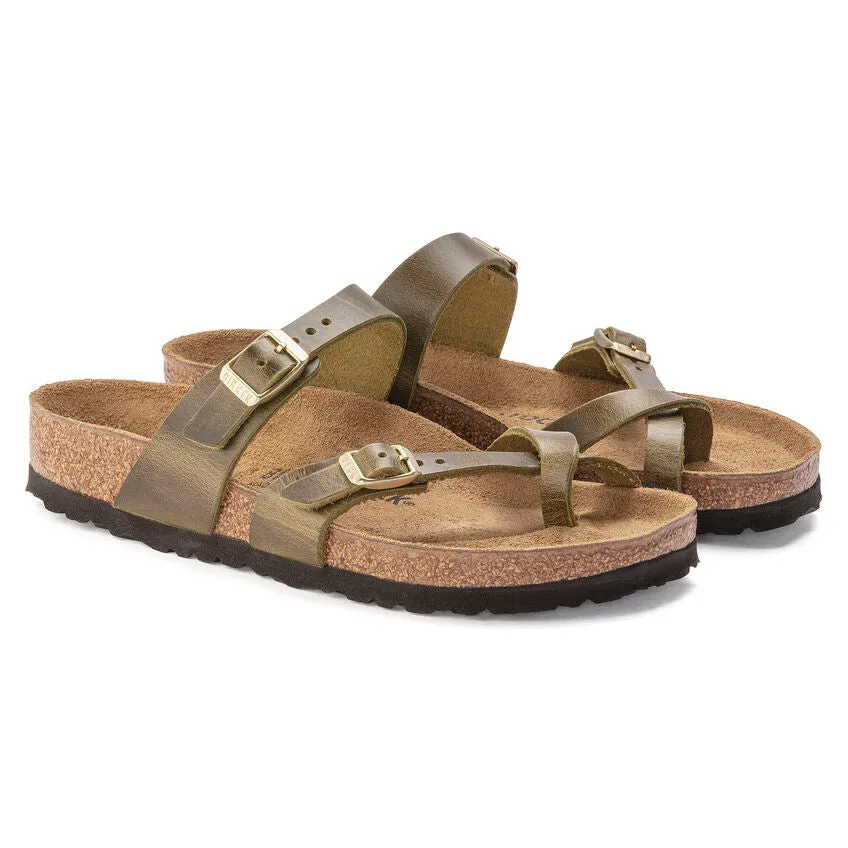 Women's Mayari Oiled Leather Sandal