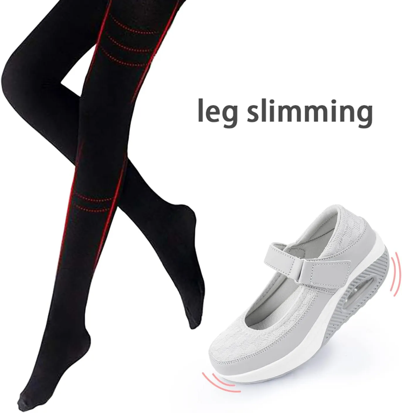 Womens Mesh Walking Shoes Working Nurse Shoes Non-Slip Adjustable Breathable Wedges Slip-on Mary Janes Sneaker Fitness Casual Nursing Orthotic Arthritis,Diabetes,Plantar Fasciitis,Lightweight Shoes