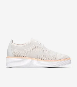 Women's ØriginalGrand Platform Wingtip Oxford