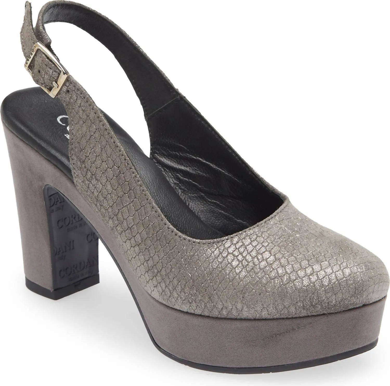 Women's Torrie Platform Slingback Pump In Harley Mink