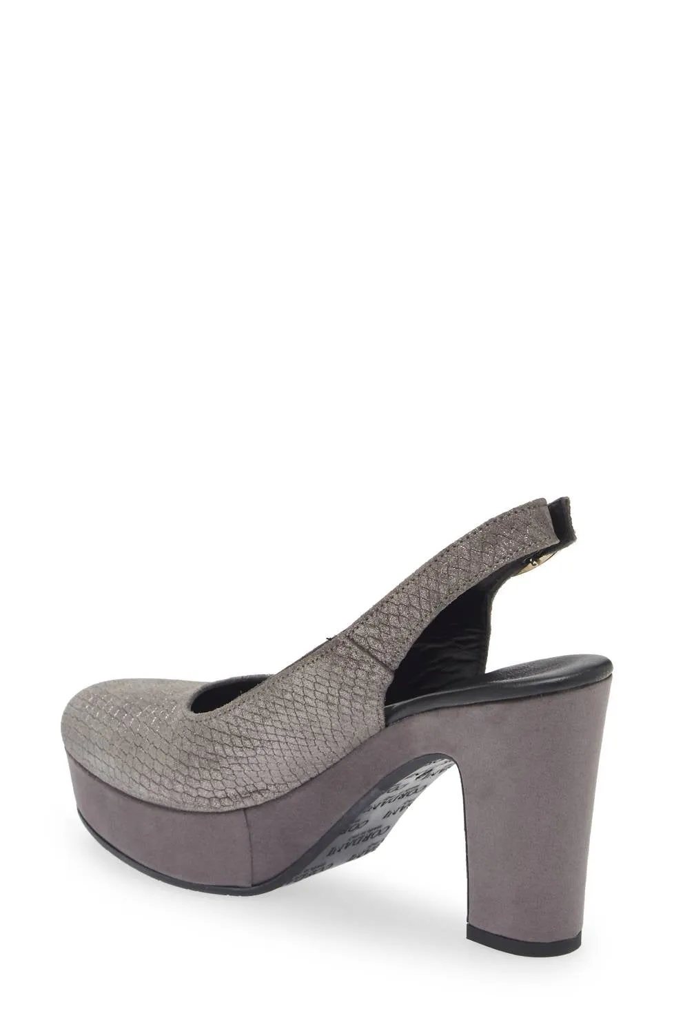 Women's Torrie Platform Slingback Pump In Harley Mink
