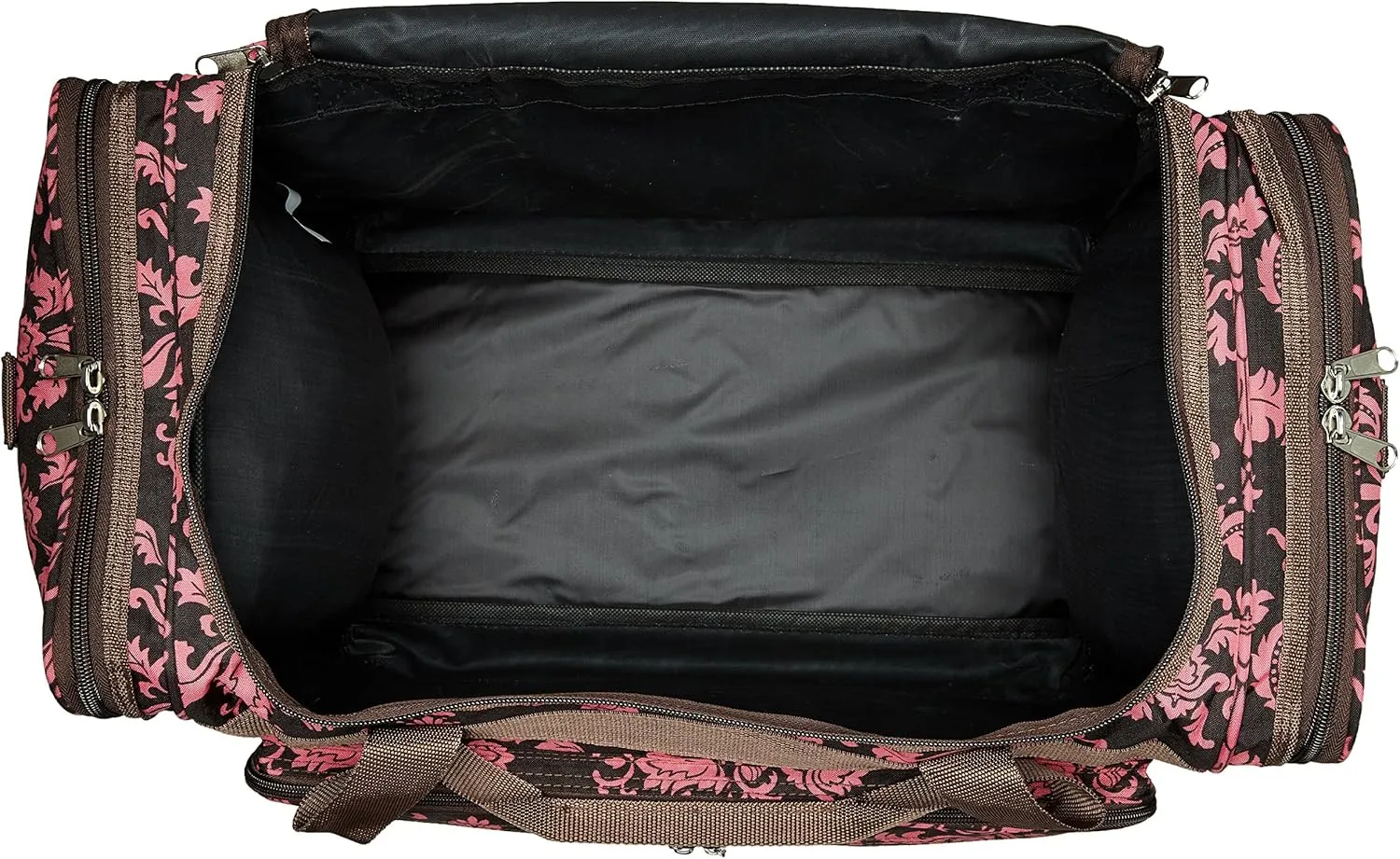 World Traveler Damask 22-inch Carry-on Duffle Bag with Adjustable Shoulder Strap