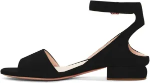 XYD Strappy Low Heel Sandal Pumps for Women Open Toe Ankle Strap Slingback Chunky Heeled Dressy Shoes