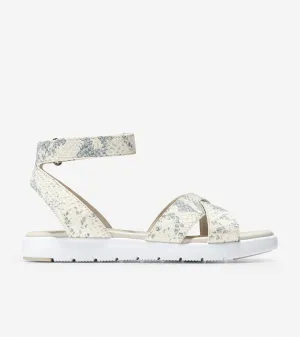 ZERØGRAND Cross Strap Sandal